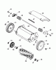 Wolf-Garten UL 33 E 3620003 Series F (2007) Spareparts Rotor, Wheels