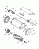Wolf-Garten UL 33 ED 3620005 Series F (2007) Spareparts Rotor, Wheels