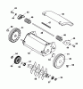 Wolf-Garten UL 33 ED 3620008 Series D (2005) Spareparts Rotor, Wheels