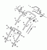 Wolf-Garten Power Edition 53 QRA 4237000 Series B (2009) Spareparts Handle
