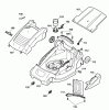 Wolf-Garten Compact plus 34 E 4904080 Series D (2008) Spareparts Deck housing