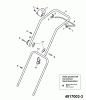 Wolf-Garten 2.37 E 4917003 Series A (2006) Spareparts Handle