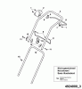 Wolf-Garten Power Edition 34 E 4924000 Series A (2005) Spareparts Handle