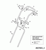 Wolf-Garten Power Edition 37 E 4927003 Series A (2005) Spareparts Handle