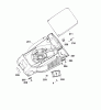 Wolf-Garten 2.40 E 4961680 Series E (2005) Spareparts Deck housing