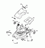 Wolf-Garten 2.40 E 4968009 Series A (2007) Spareparts Deck housing