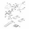 Wolf-Garten Accu 75 7086002 Series B-D (2005) Spareparts Rotating head, Charger, Blade