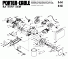 PORTER CABLE CORDLESS CIR SAW KIT 9845 Spareparts Seite 1
