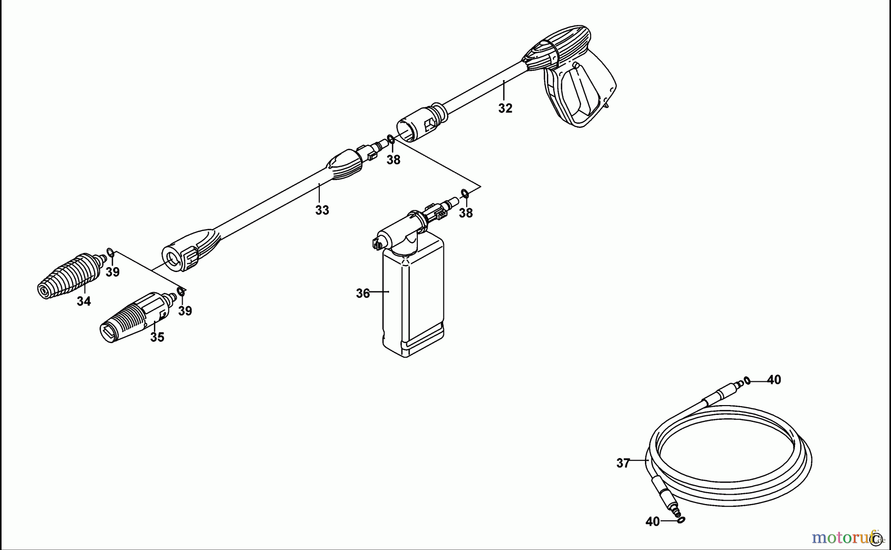  BLACK+DECKER OUTDOOR PRESSURE WASHERS, PUMPS, COMPRESSORS, GENERATORS PRESSURE WASHER BW15 Seite 1