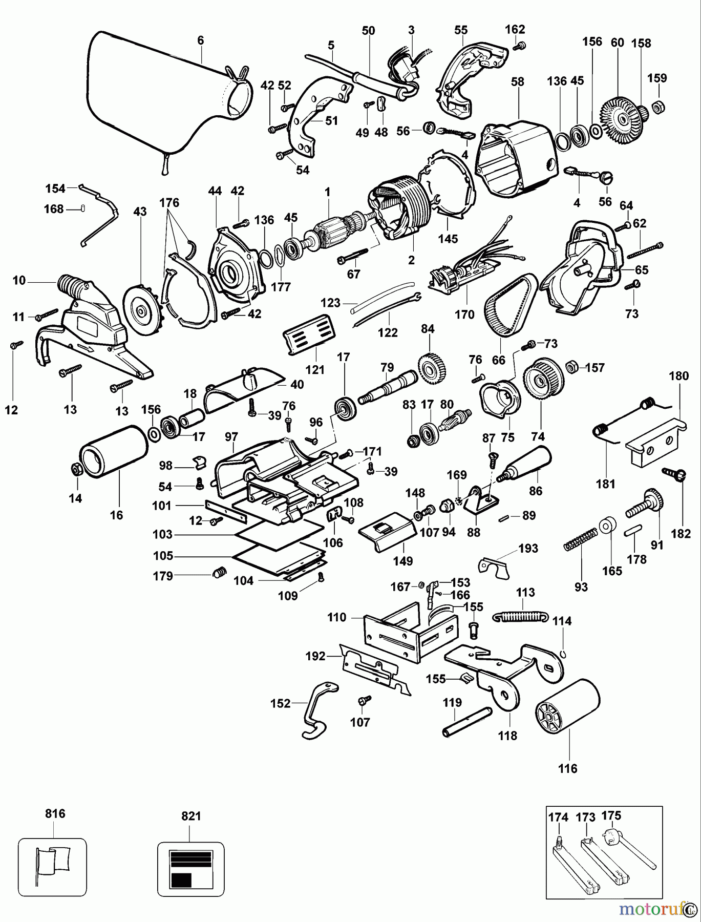  WUERTH Divers BELT SANDER HBS560 Seite 1