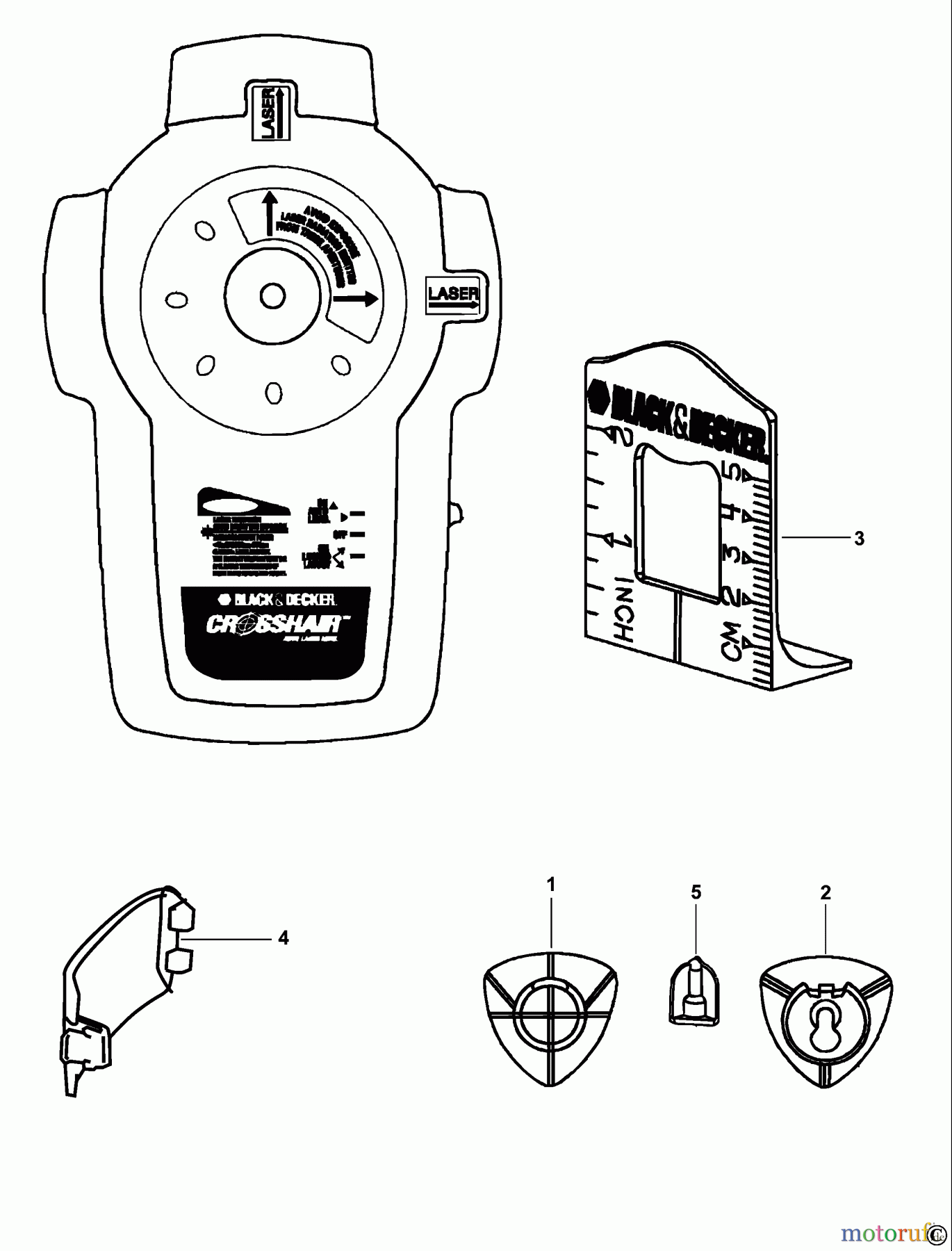  BLACK+DECKER INDOOR LASERS LASER BDL400S Seite 1