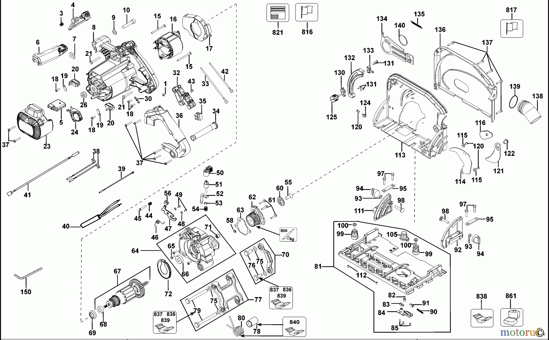 BTI Divers CORDED PLUNGE SAW 33062K Seite 1