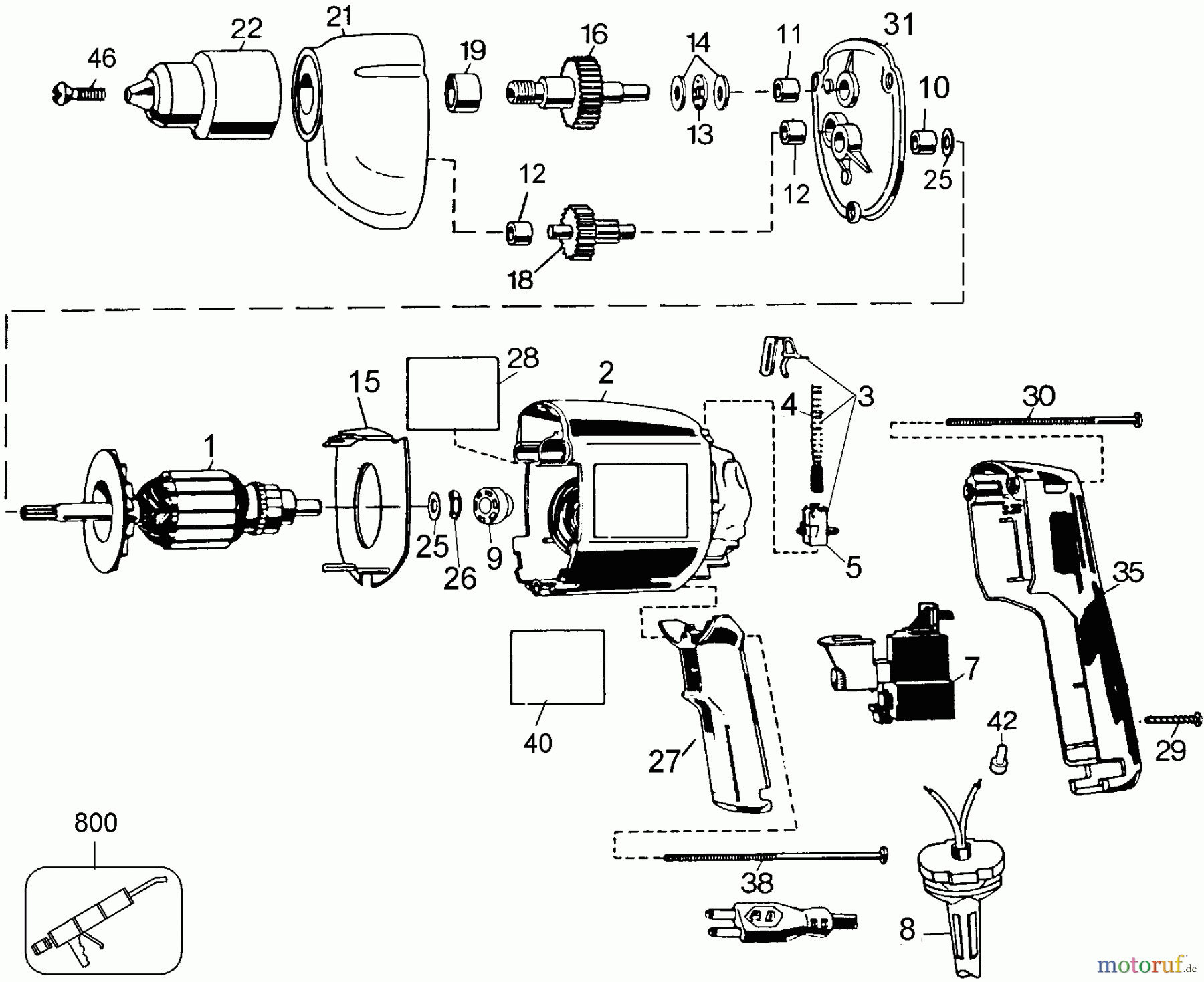  BLACK+DECKER INDOOR DRILLS T.V. 3/8 KYLS.DRIL TV310 Seite 1