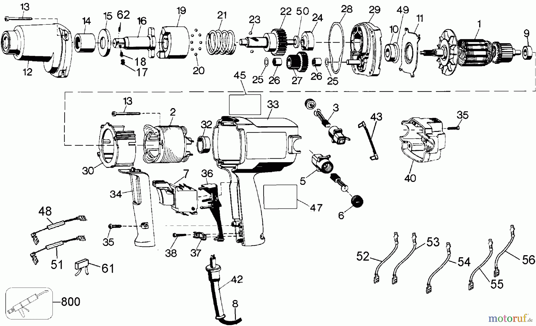 DEVILBISS Divers ELU IMPACT WRENCH DS24 Seite 1