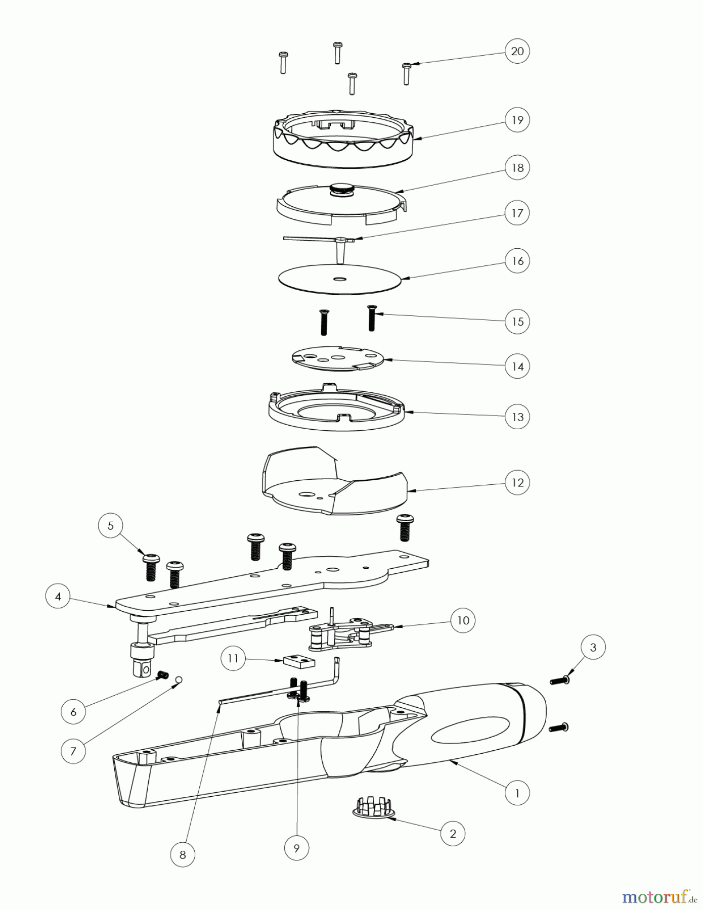  PROTO Divers Torque Wr Dial 3/8 Dr 600 J6181F Seite 1