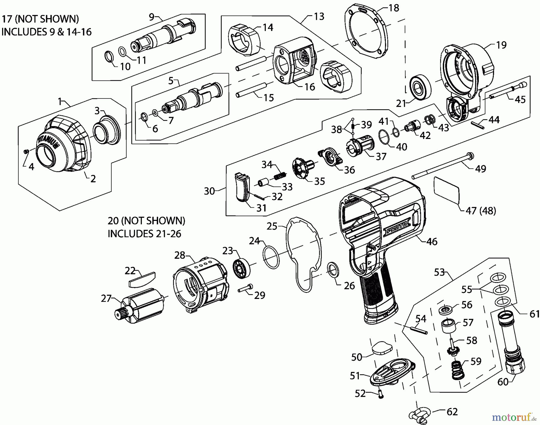 PROTO Divers PROTO COMP 1/2 IMPCT J150WP-CTH Seite 1