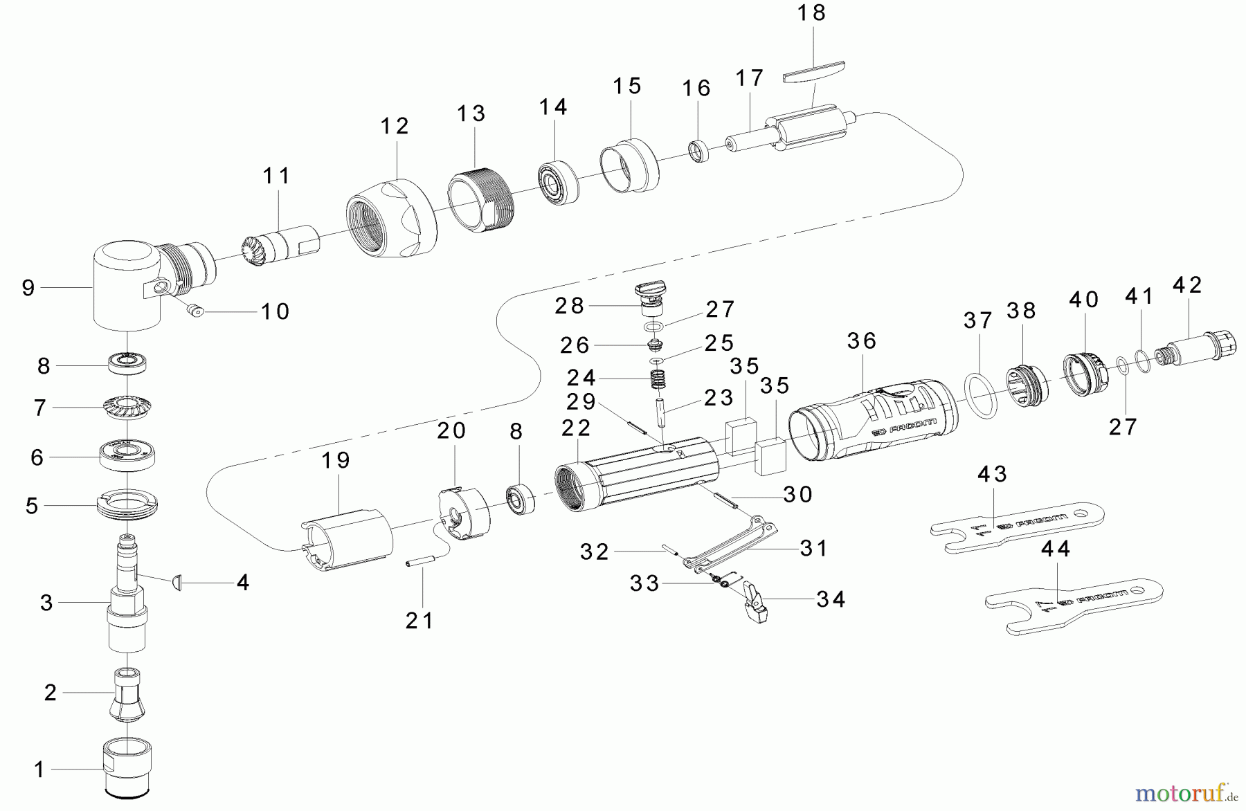  PROTO Divers 1/4 90DEG ANG DIE GR J325AGAH90 Seite 1