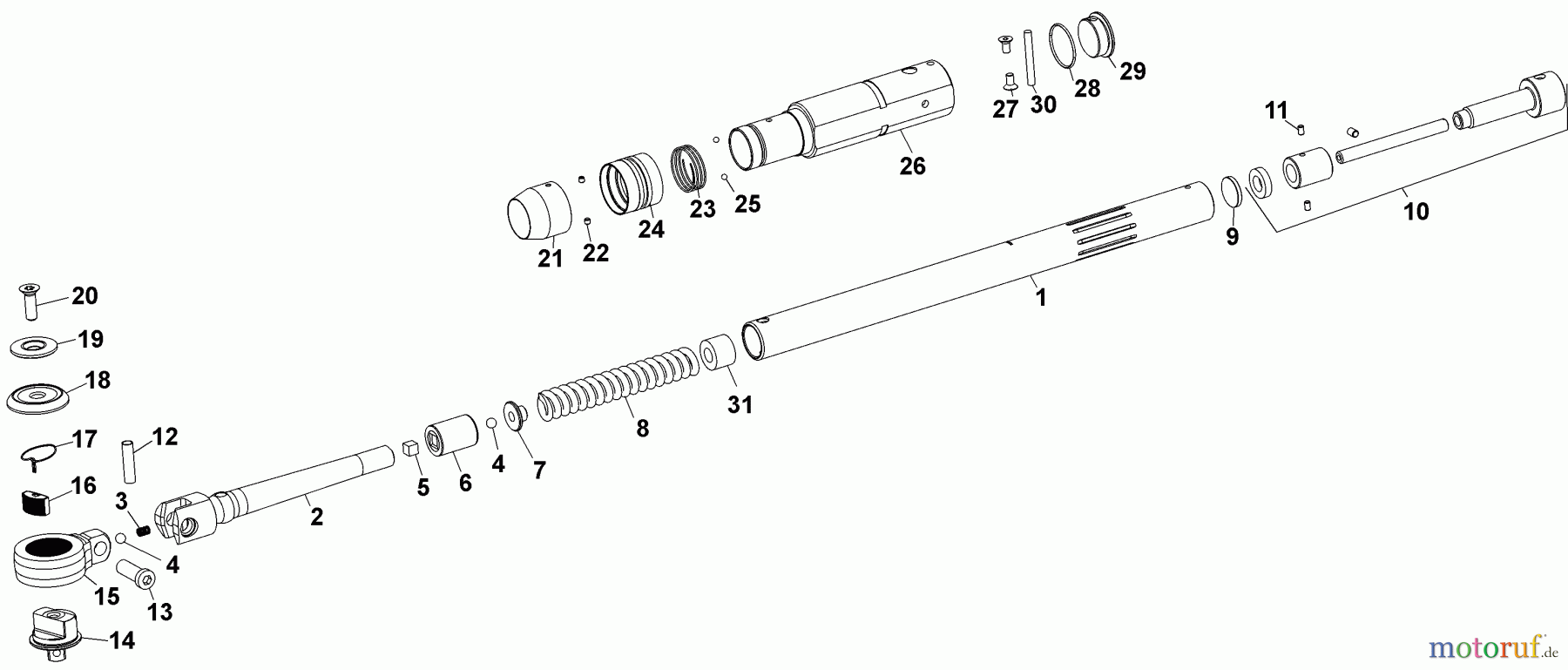 PROTO Divers SHELL TORQUE WR FLEX 1/2 J6014FC Seite 1