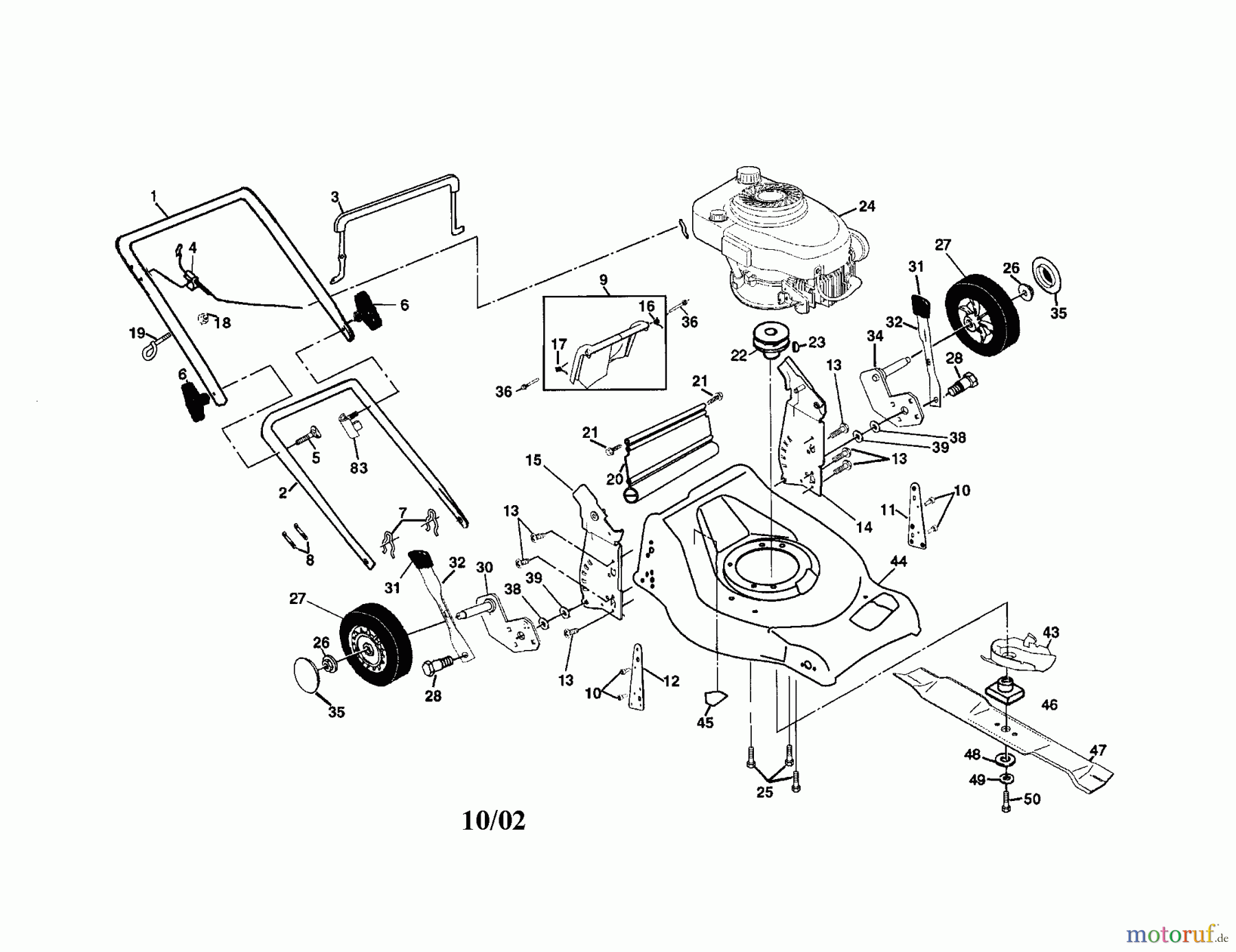 CRAFTSMAN Divers ROTARY MOWER 917.378342 Seite 1
