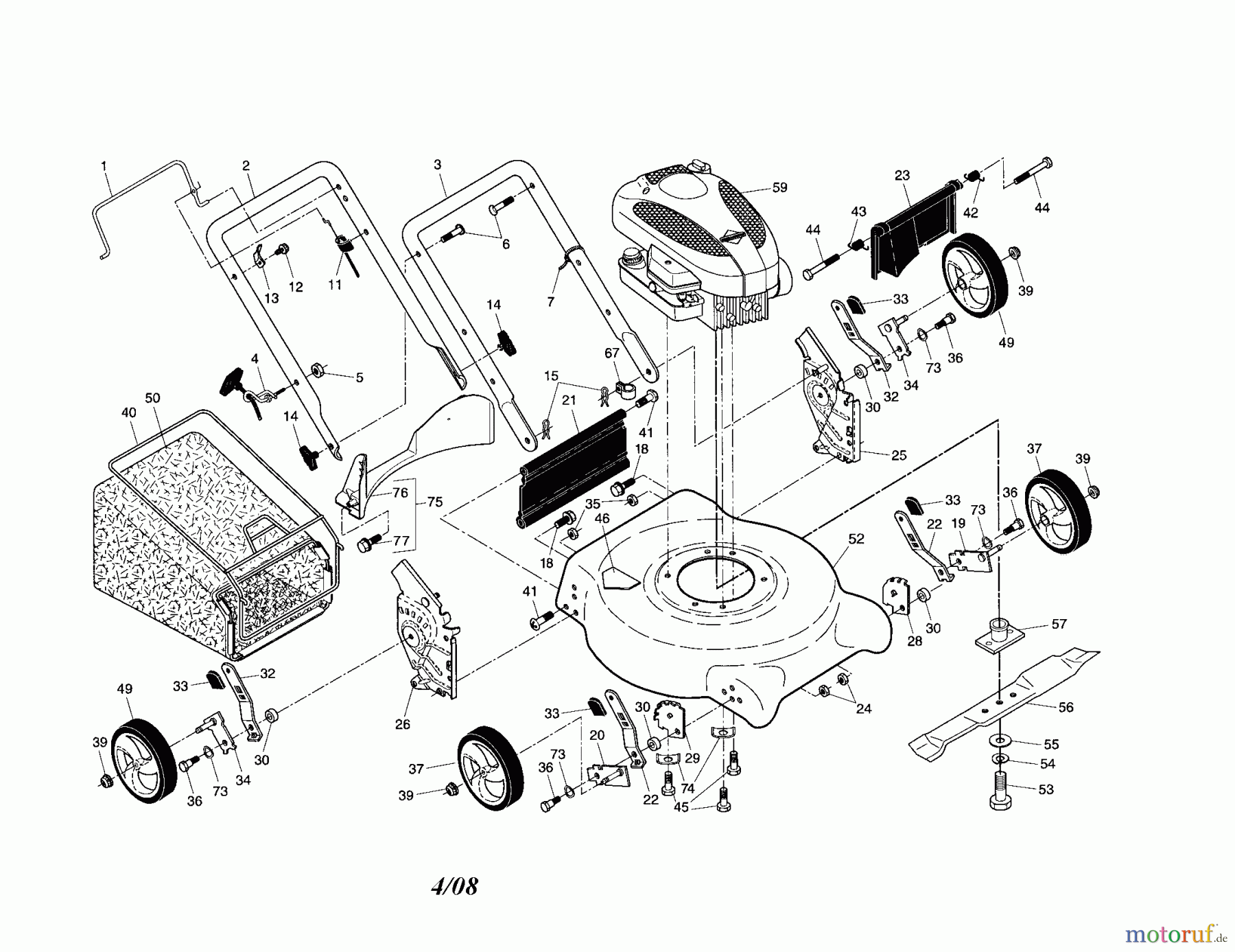  CRAFTSMAN Divers MOWER 917.388190 Seite 1