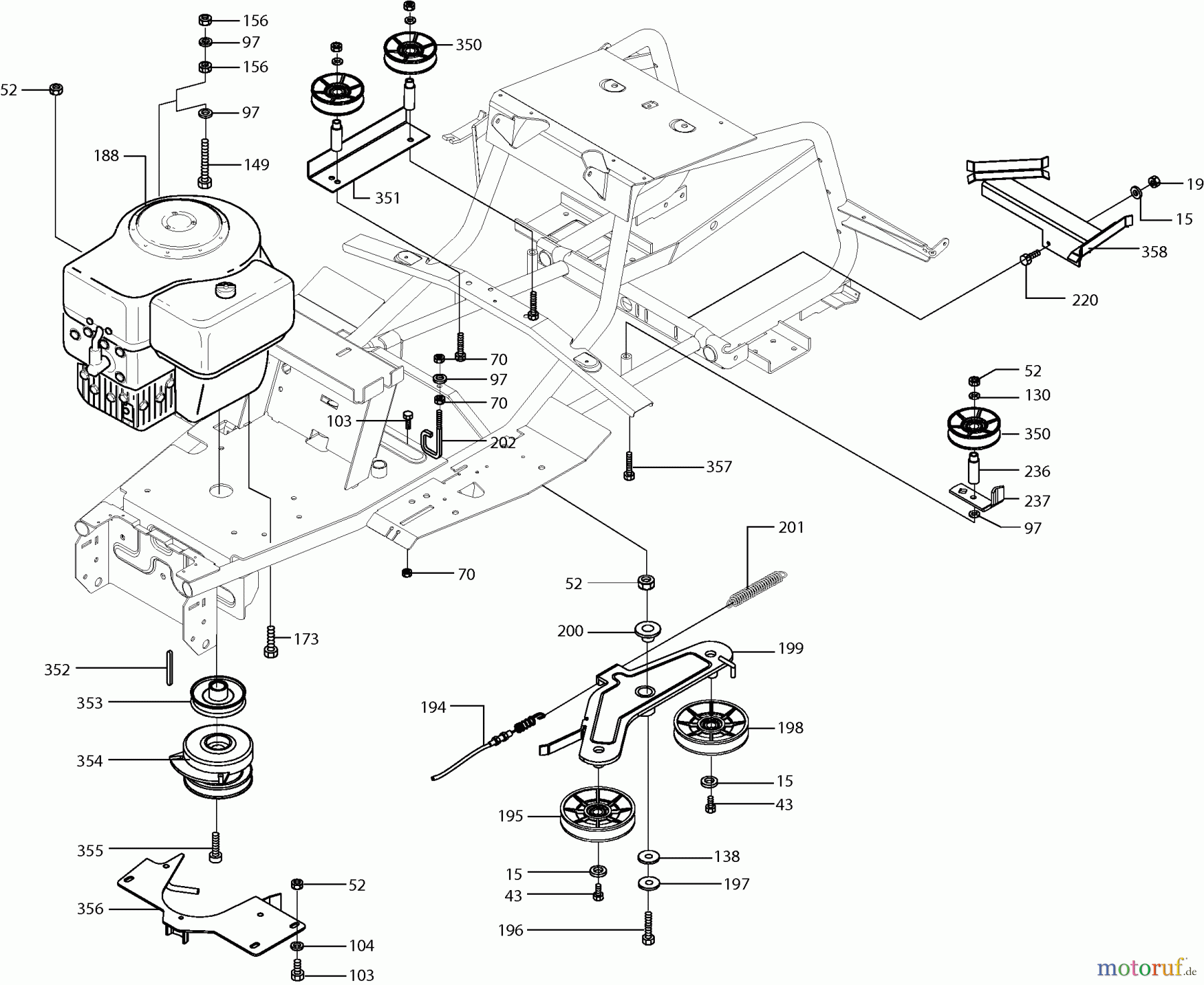  Dolmar Rasentraktoren TM-102.13 TM-102.13 (2001) 5  MOTOR