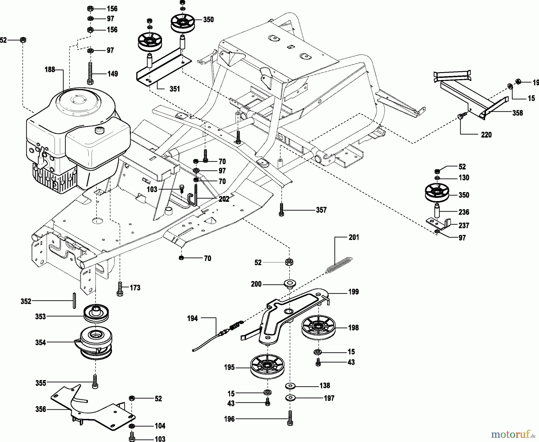  Dolmar Rasentraktoren TM-102.13 TM-102.13 (2002) 5  MOTOR