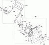 Dolmar Benzin Kettensäge PS-52 Spareparts 6  Kettenbremse, Handschutz