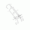 Viking Benzinrasenmäher MB 410, MB 460 Spareparts A - Lenker