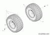 MTD Optima LG 165 H 13IN79KG678 (2020) Spareparts Rear wheels