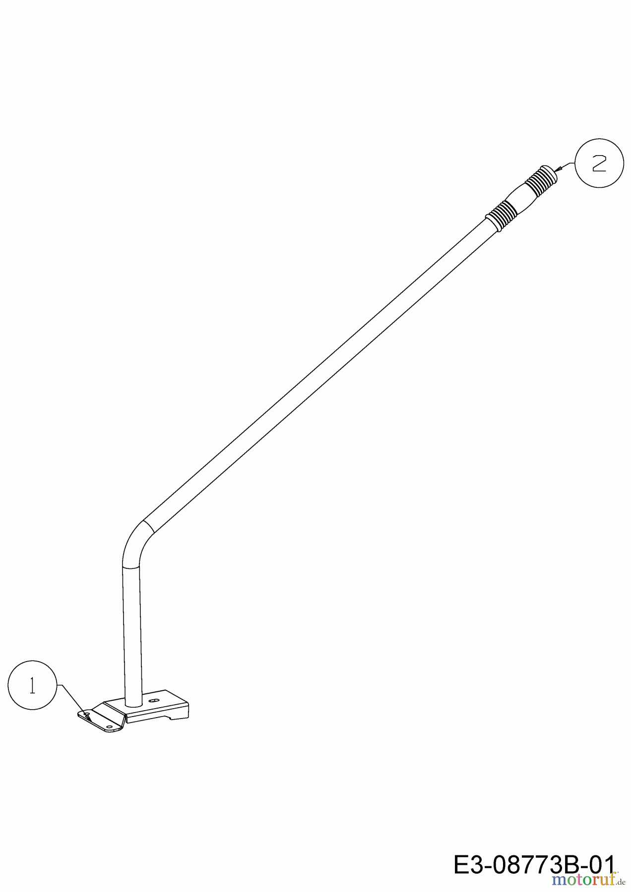  Black-Line Sweeper BLK 7065 24B-812C683  (2019) Adjusting rod sweeper