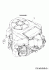 Cub Cadet XT2 QR106 13CFA1CR603 (2019) Listas de piezas de repuesto y dibujos Engine Kawasaki