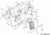 Cub Cadet XT3 QR106E 13CIA5CR603 (2019) Listas de piezas de repuesto y dibujos Battery box, Rear discharge panel