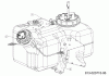 Cub Cadet XT2 PR106I 13DZA1CR603 (2021) Spareparts Fuel tank