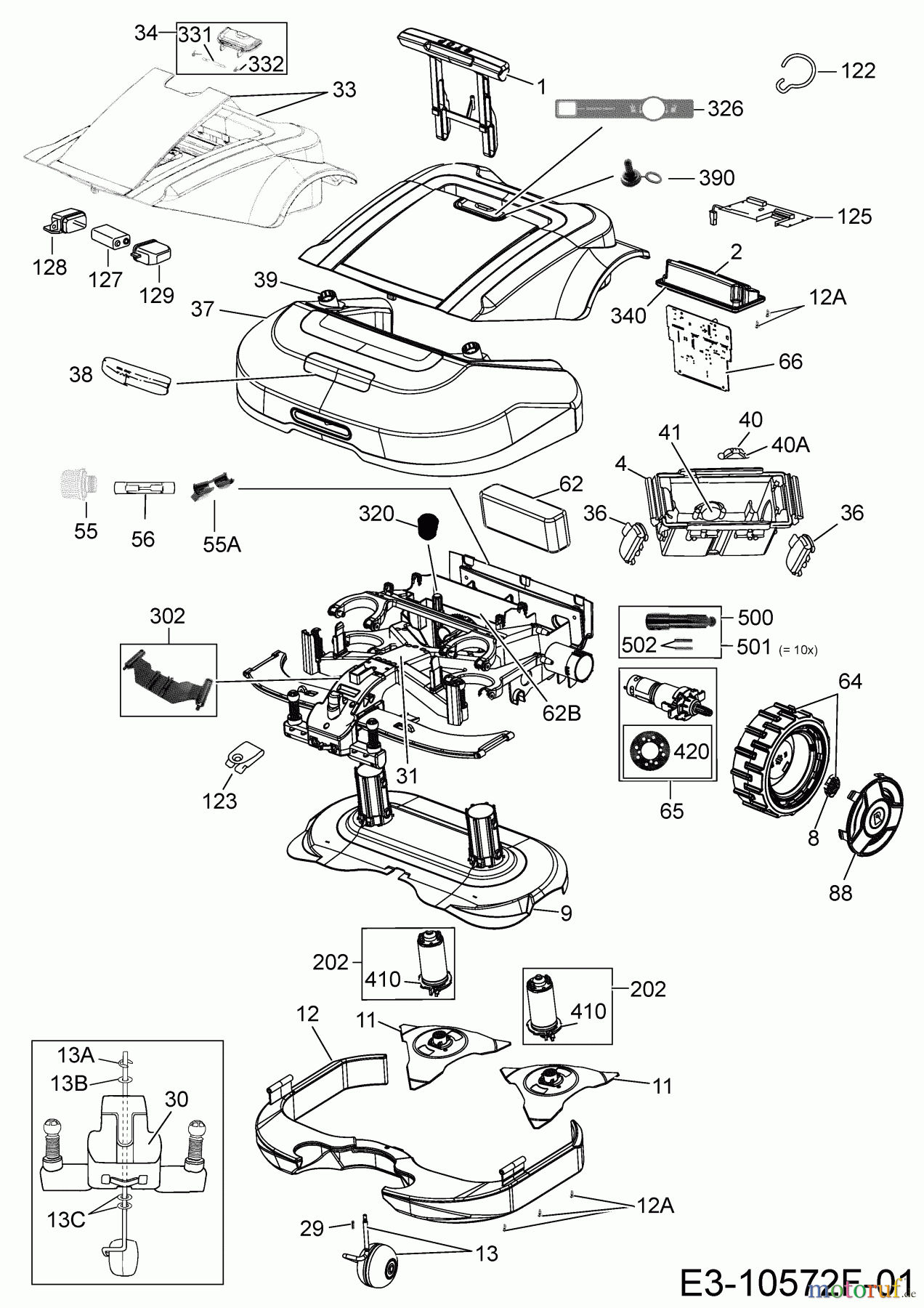  Robomow Robotic lawn mower RS625 PRO 22BSDAAD619 (2020) Basic machine