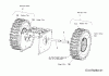 Wolf-Garten Expert 6170 31AW53TR650 (2014) Spareparts Wheels