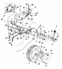 Columbia RD 51 125-3590 (1985) Listas de piezas de repuesto y dibujos Drive system, Wheels