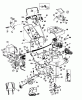 MTD REX-COMBI 51 ESSL 126-3570 (1986) Spareparts Basic machine