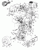 Columbia 110/760 HA 135-6220 (1985) Spareparts Drive system, Engine pulley, Pedal, Rear wheels
