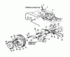 MTD DELUXE 53 S 126-2990 (1986) Spareparts Drive system, Wheels
