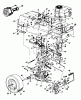 Columbia 110/960 SL 136-6370 (1986) Spareparts Drive system, Engine pulley, Pedal, Rear wheels