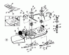 Columbia 111/960 N 139-6370 (1989) Listas de piezas de repuesto y dibujos Mowing deck F (38"/96cm)