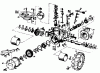 Gutbrod BM 100 4/BS 07507.02 (1988) Spareparts Gearbox