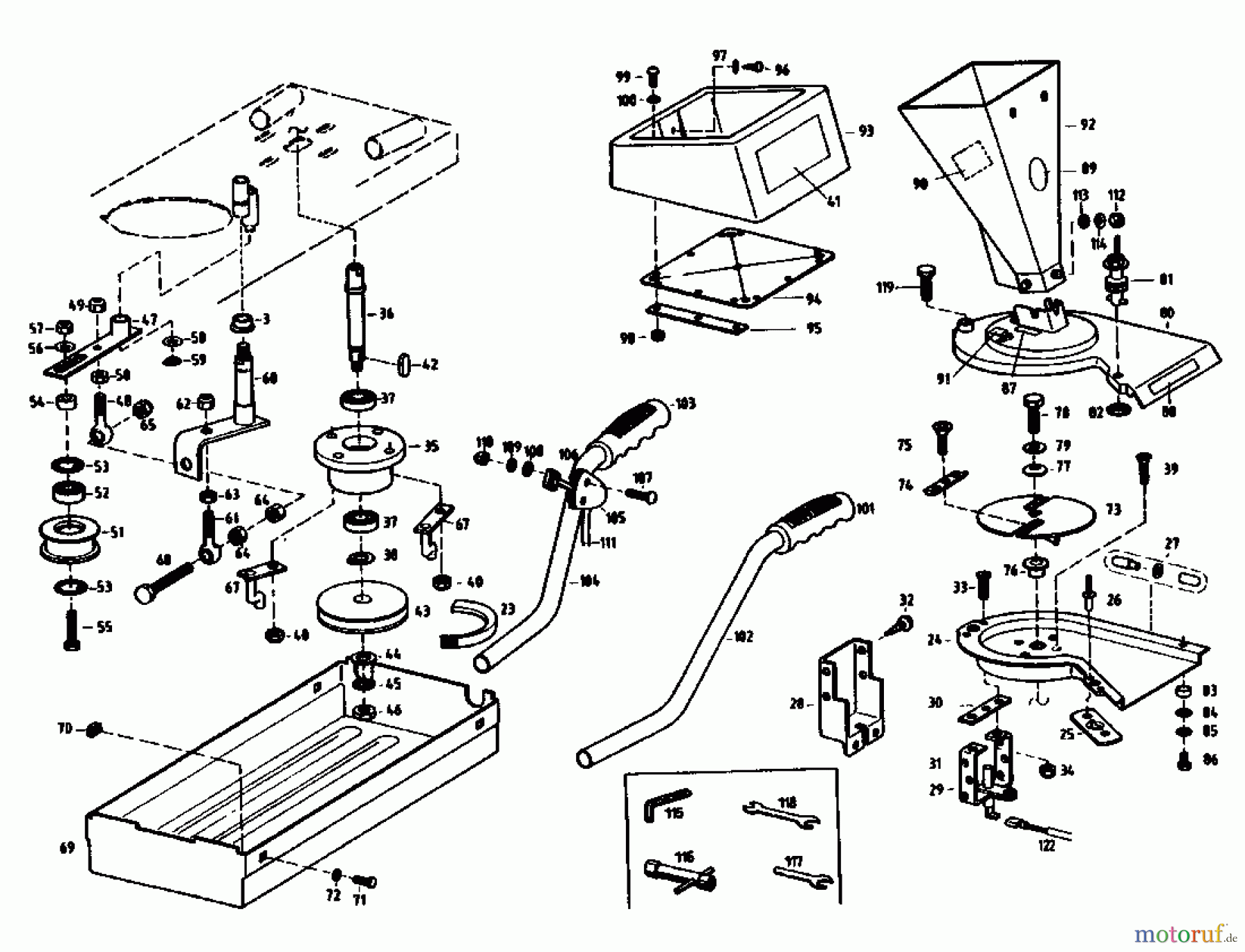  Gutbrod Chipper GAE 35 04003.03  (1992) Basic machine