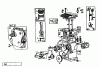 Gutbrod BM 110 07517.01 (1992) Listas de piezas de repuesto y dibujos Crankcase, Cylinder