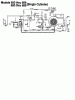 MTD H 165 135T695G678 (1995) Spareparts Wiring diagram single cylinder