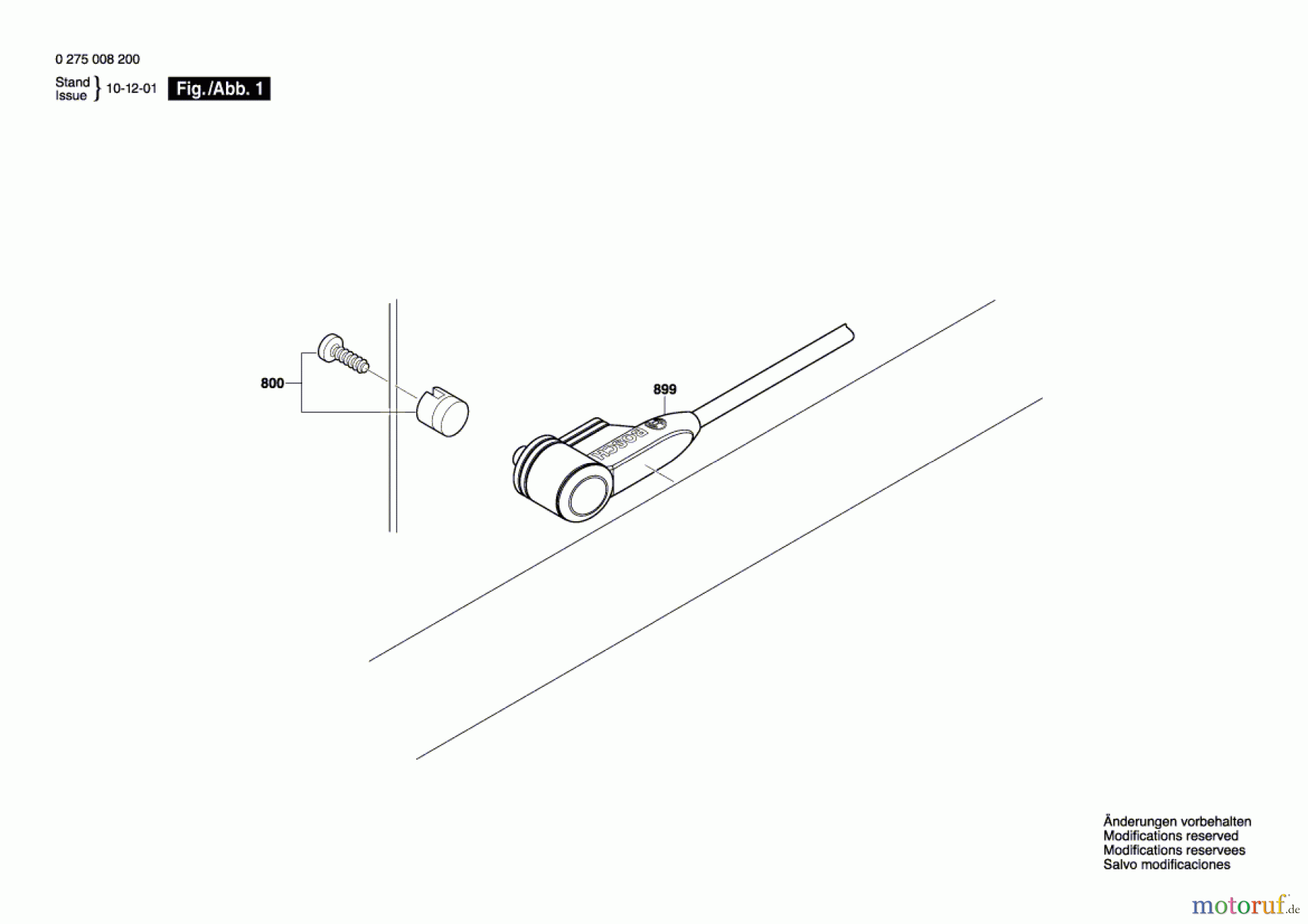Bosch Werkzeug Geschwindigkeitsgeber ---- Seite 1