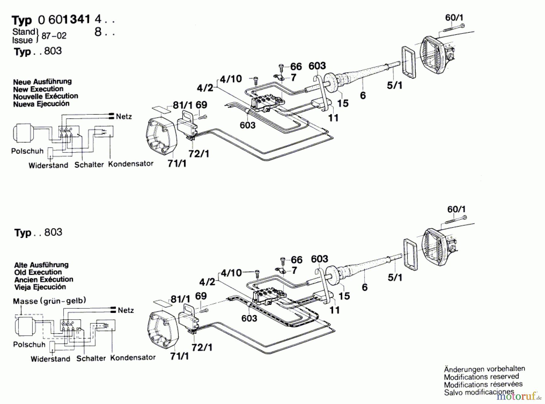  Bosch Werkzeug Winkelschleifer HV 81 Seite 4