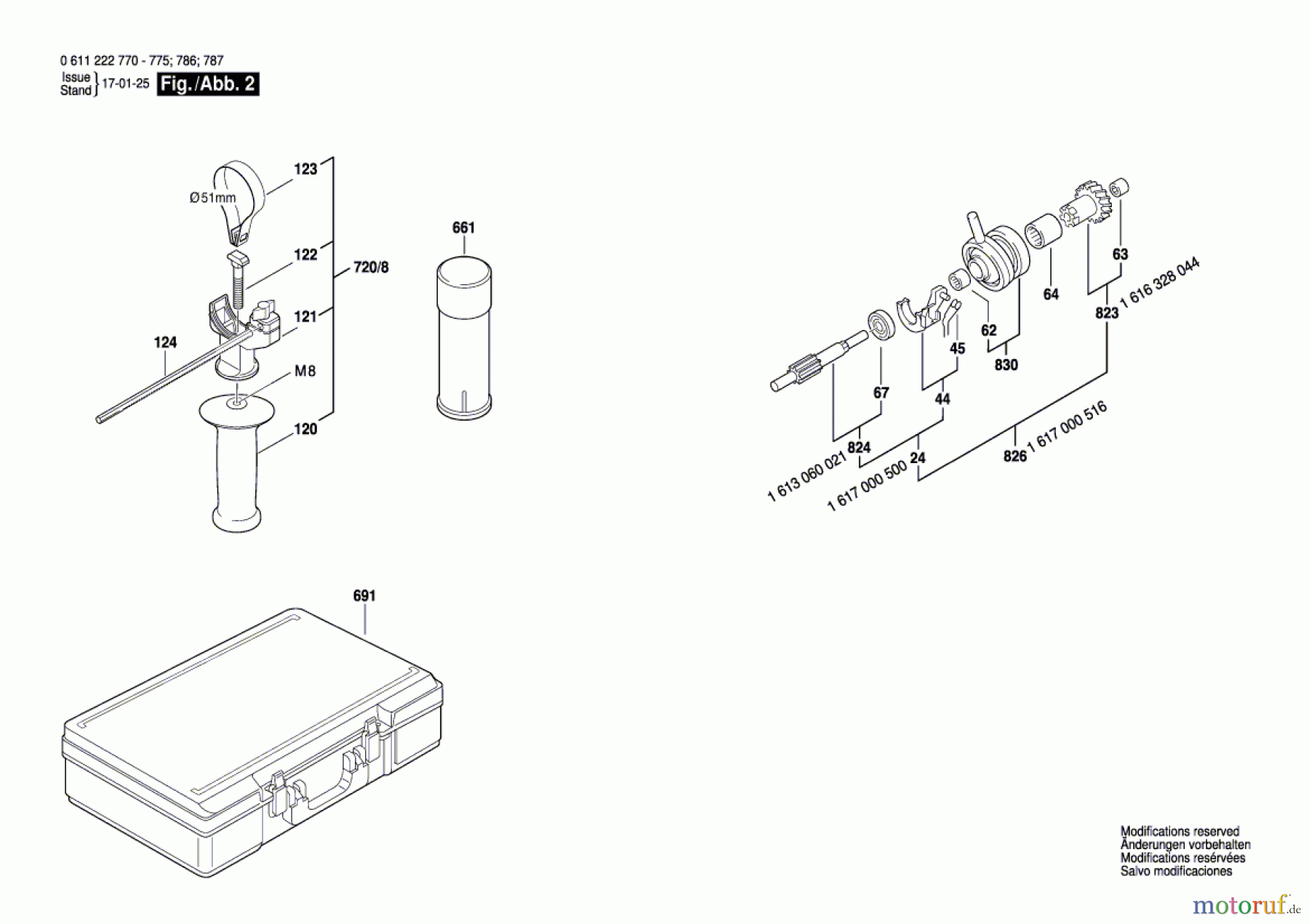  Bosch Werkzeug Bohrhammer 335/342 Seite 2