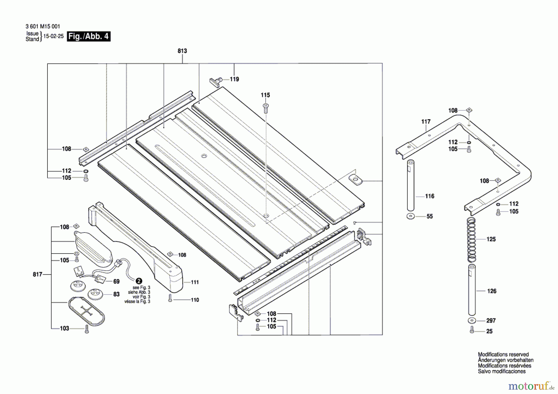  Bosch Werkzeug Tisch-/Gehrungssäge GTM 12 JL Seite 4