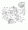 Wolf-Garten Cart OHV 2 6195000 Series A (2004) Listas de piezas de repuesto y dibujos Differential, Drive system, Engine